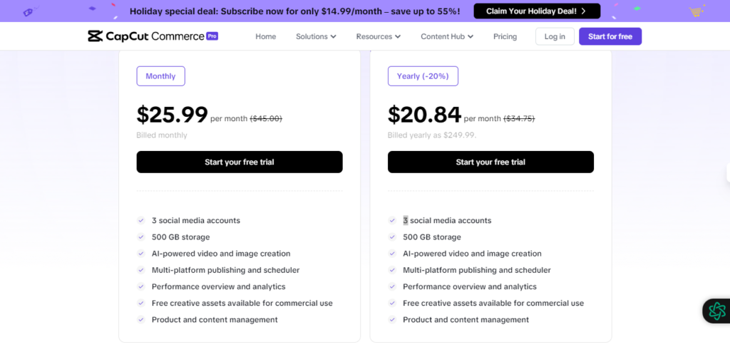 Pricing Plans